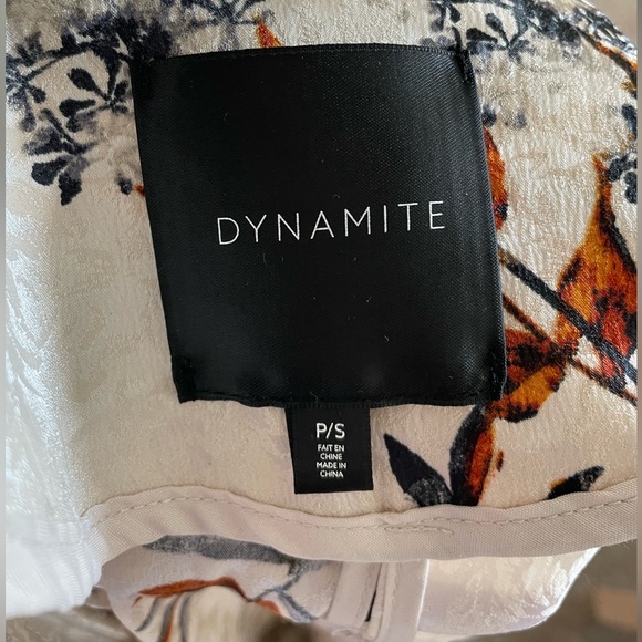 Dynamite long light floral coat - Picture 3 of 3